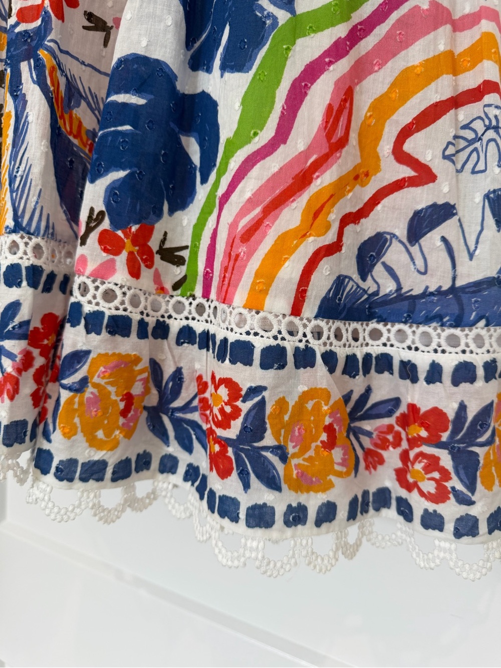 FARM Rio Multicolor Wild Brazil Midi Dress - Picture 5 of 10